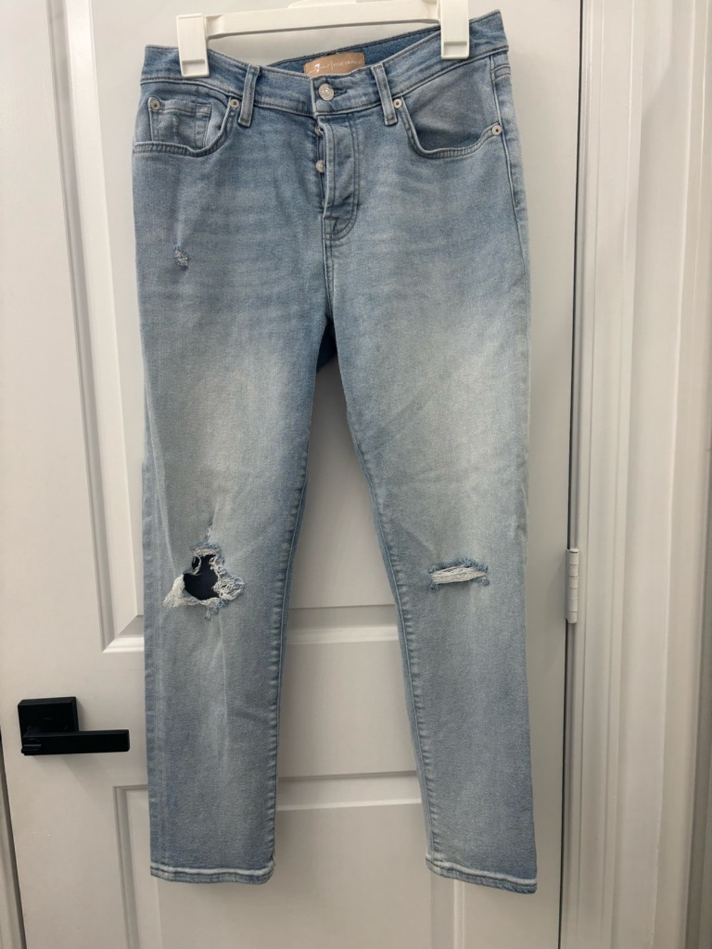 7 for all mankind luxe vintage Josefina boyfriend Jean denim